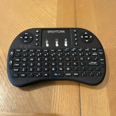Wireless Mini Keyboard Remote With Touchpad 2.4GHz  - PLEASE READ - Image 1 of 4