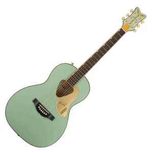 Gretsch G5021E Ltd Ed Rancher Penguin Parlor Acoustic Guitar, RW FB, Mint Metall - Picture 1 of 1