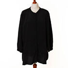 Women's MASAI Black Lagenlook Blouse Tunic Size XL