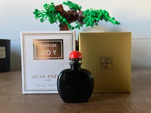 Vintage 1970s Jean Patou Joy Pure Perfume Parfum Extrait 7.5 ml .25oz Flaconette - Picture 1 of 3