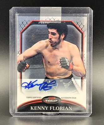 2011 Topps Finest UFC Autographs #A-KF Kenny Florian Redemption Sealed - Image 1 of 2