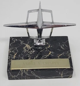 Vintage Detroit Lincoln Continental Hood Ornament Dealer Salesperson Award - Bild 1 von 8