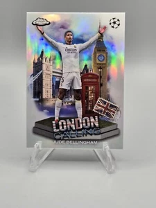 2023-2024 Topps cromado UEFA Jude Bellingham Londres está llamando - Imagen 1 de 2