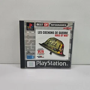 HOGS OF WAR - Les Cochons - Sony Playstation 1 PS1 - COMPLETO Francese PAL Multi - Imagen 1 de 7