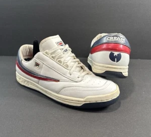 Wu-Tang Clan C.R.E.A.M. FILA Sneakers Men’s Sz 9.5 Rare Fila WU Collaboration - Picture 1 of 17