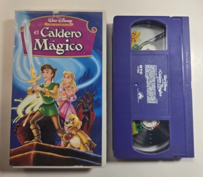 The Black Cauldron - El Calderon Magico VHS Spanish Espanol - Image 1 of 4
