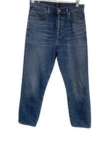 Pantalones de mezclilla Citizens Of Humanity para mujer tiro alto pierna recta talla 26 azul - Imagen 1 de 6