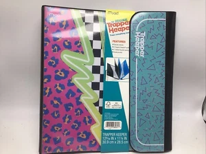 Mead The Original Trapper Keeper Mappe 2 Ordner 2021 Retro Muster 1" - Bild 1 von 13