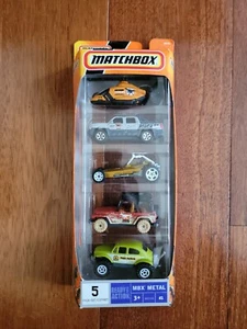 Matchbox  2008 Dino Mountain 5-Pack Jeep Wrangler 1998 M0144 - Picture 1 of 2