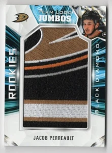 2022-23 Black Diamond Rookie Team Logo Jumbos Patch #RTL-JP Jacob Perreault (B) - Picture 1 of 1