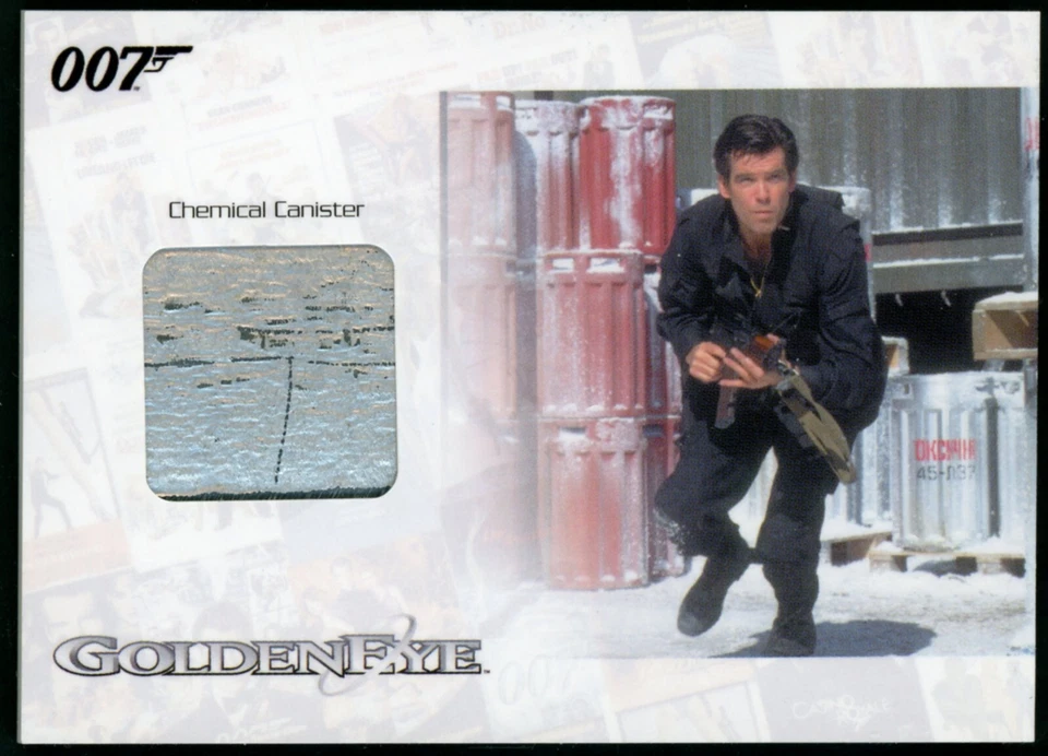 Tarjeta reliquia bote químico James Bond Archives JBR32 2014 342/375 Foto 1 de 1