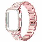 Bracelet Case+Bling Strap Band For Apple Watch Ultra 2 Series 9 8 7 6 5 4 SE