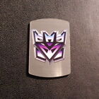 Transformers Decepticon Color Label / Sticker / Badge / Logo 29mm x 19mm 446f 