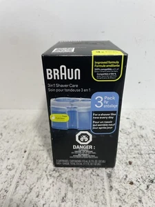 New Braun Clean & Renew System Cartridges Refills 3 Pack Lemon Fresh - Picture 1 of 5