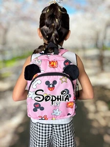 Disney Mickey & Minnie Backpack for Toddler Little Kids | Back to School - Picture 1 of 9