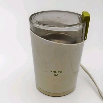 Krups 50 ☆ elektrische Kaffeemühle ☆ 60er☆70er Jahre  - image 1 of 2
