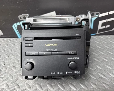 Receptor de rádio 100124 Gracenote HD XM HEAD UNIT CD fabricante de equipamento original 2011-2013 Lexus CT200H - Imagem 1 de 4