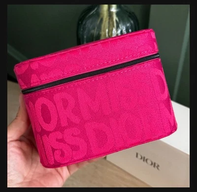 Dior NEW RELEASE Miss Dior Hot Pink Vanity Case Ltd Ed 2025 Fall Authentic GWP - Image 1 of 3