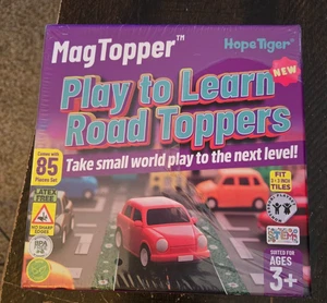 NEW! MAG TOPPER Magnetic Tiles Road Expansion Pack - 85PCs - Picture 1 of 4