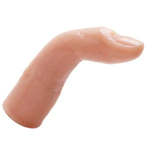 Manicura de uñas de silicona modelo de dedo oficina práctica dedos uñas postizas para - Imagen 1 de 12