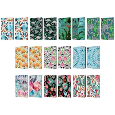 OFFICIAL MICKLYN LE FEUVRE PATTERNS 6 LEATHER BOOK WALLET CASE FOR APPLE iPAD - Image 1 of 4