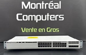 CISCO C9200L-24P-4G-E 24-Port Gigabig POE Switch /w 1x PSU *Blemished read* - Picture 1 of 9