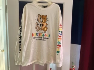 Teddy Fresh Split Bear Long Sleeve  Shirt Large - Picture 1 of 9