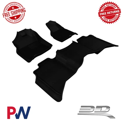 Alfombrillas 3D MAXpider serie KAGU negras para Dodge Ram 1500/ 2500/ 3500 2012-18 Foto 1 de 4