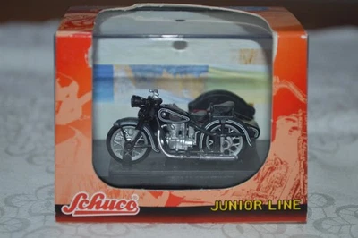 Schuco 1:43 BMW Motorrad mit Steib Beiwagen unbespielt in OVP - Bild 1 von 4
