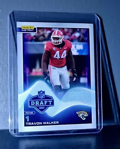 Travon Walker 2022 Panini NFL Instant Draft Night #1 Rookie Card 1 of 3171 - Picture 1 of 2