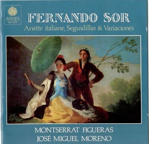 FERNANDO SOR - ARIETTE ITALIANE, SEGUIDILLAS & VARIACIONES - CD - Picture 1 of 2