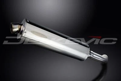 Delkevic 18" Stainless Steel Oval Muffler - BMW F800S F800ST - 2006-2014 Exhaust - Image 1 of 3