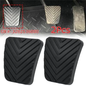 For Hyundai Accent Elantra Rubber Replacement Brake Clutch Pedal Pads Cover 2Pcs - Picture 1 of 8