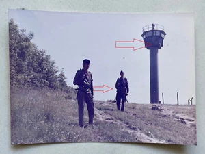 Orig.Foto Grenzturm Grenztruppen Grenzbrigade Küste Volksmarine Mecklenburg - Bild 1 von 2