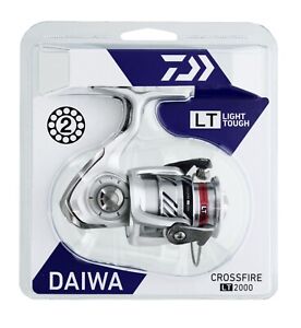 Daiwa Crossfire LT2000 Spinning Reel, ABS Aluminum Lightweight Fishing Reel