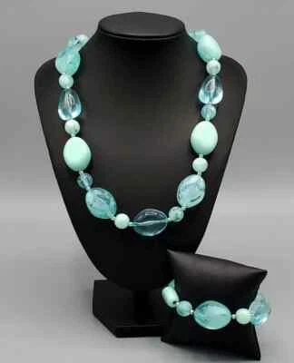 Juego de collar accesorios paparazzi azul Staycation Stunner Foto 1 de 4