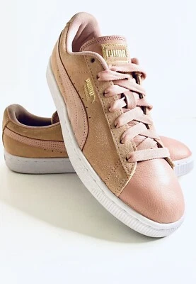 Puma Blush Suede Leather Classic Sneakers Size 9 - Image 1 of 4