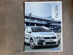 Fiat Stilo 7-page glossy sales brochure - Nov 2004 - Picture 1 of 6