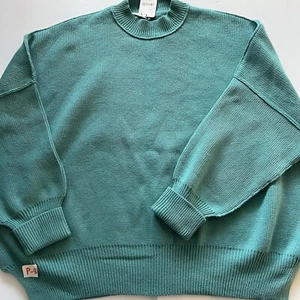 Free People Green Sweater  Size Small NWT - Picture 1 of 18