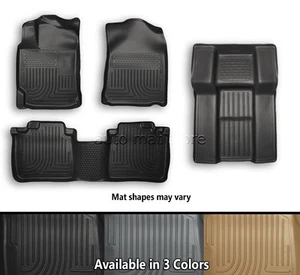 Husky Liners WeatherBeater Front, Rear, and Walkway Floor Mats - Choice Of Color - Bild 1 von 7