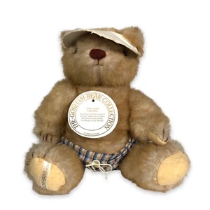 VTG Gorham Bear 1984 Bear of the Month August Preppy Teddy Abercrombie NWT - Picture 1 of 9