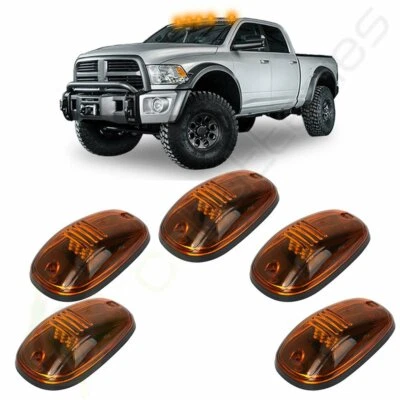 5x 16-3528-SMD ámbar para 03-15 Dodge Ram 1500-5500 cabina marcador luz de separación Foto 1 de 4