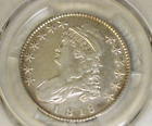 1818/7 P 50c Half Dollar, Small 8, PCGS VF Details, Harshly CLEANED, Very Fine