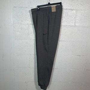 Pantalones de entrenamiento Nike Dri-FI para hombre cónicos carbón brezo/negro, XXLarge - Imagen 1 de 8