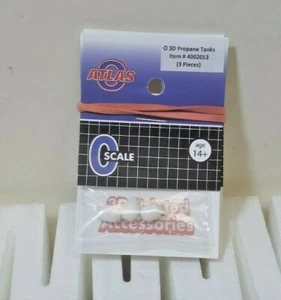 Propane Tanks -- Atlas O Scale #4002013 -- 3 Pieces  - Picture 1 of 1