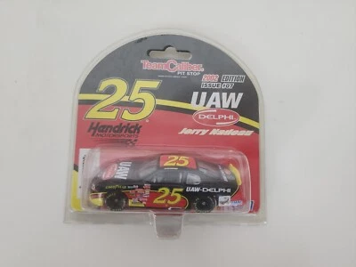 2002 Edition Team Caliber NASCAR #25 Jerry Nadeau - UAW-Delphi Issue #07 1:64 - Image 1 of 2