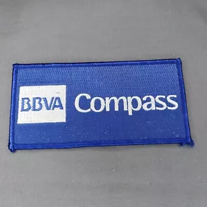 BBVA Compass Bank Financial Iron On 2.5"x5" Patch - Picture 1 of 2