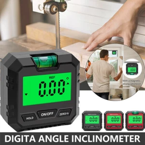 360° Magnetic Digital Protractor Angle Finder Gauge Inclinometer Level Meter AU - Picture 1 of 17
