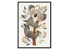 Art Crèche Illustration pour A Koala Décoration Art Mural Affiche Imprimé