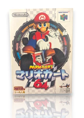 1996 Boxed Japanese Mario Kart Nintendo 64 N64 US Seller UNTESTED - Image 1 of 2